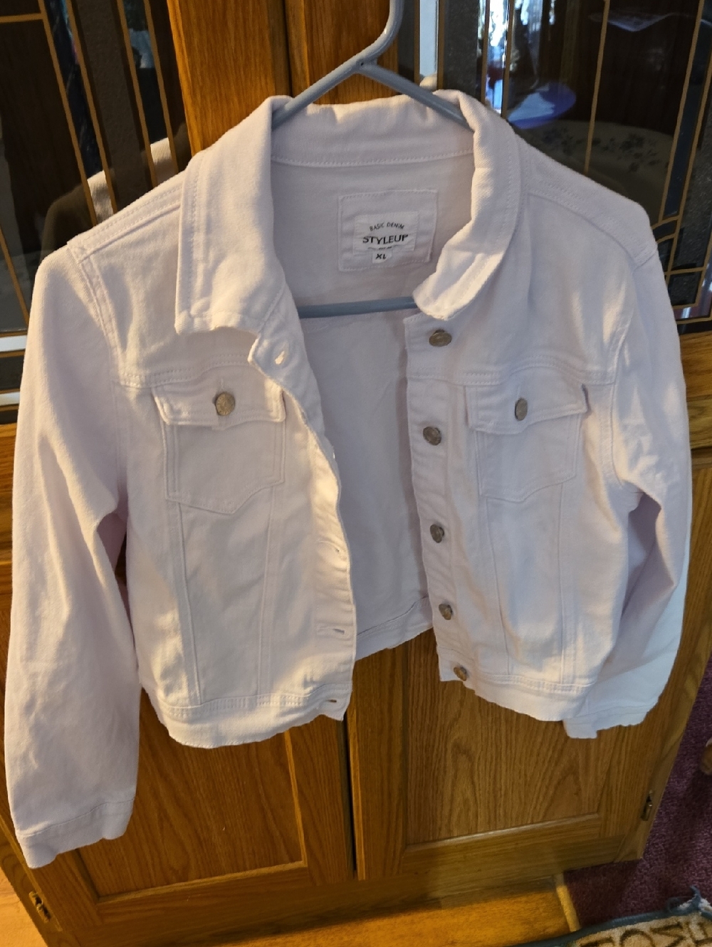 Womens White Denim Jacket
